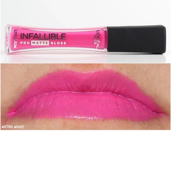 L’ORÉAL infallible pro matte gloss 302 fuchsia - Picture 4 of 6